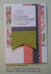 Tea for Two Happy Birthday Card - front