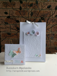 Wedding card & gift bag